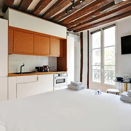 Charming Studio A-C - 2P - Le Marais Paris Exterior photo
